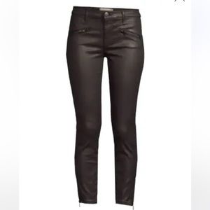 Current/Elliott Black Coated Jean